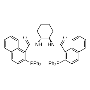 (1R,2R)-(+)-1,2-二氨基環(huán)己烷-N,N′-雙(2-苯基膦-1-萘?；?
